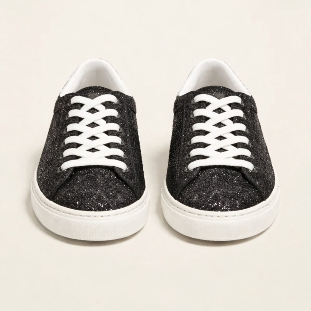 Old Navy Glitter Sneakers black and white US size 7